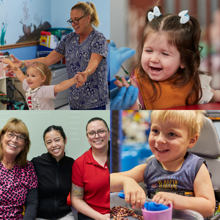 Dr. Tida Thaipejr MD from AdventHealth visits BrightStart Pediatrics PPEC center in Winter Garden